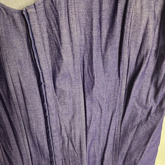 Women's Purple Corset Top - Picture 8 of 11